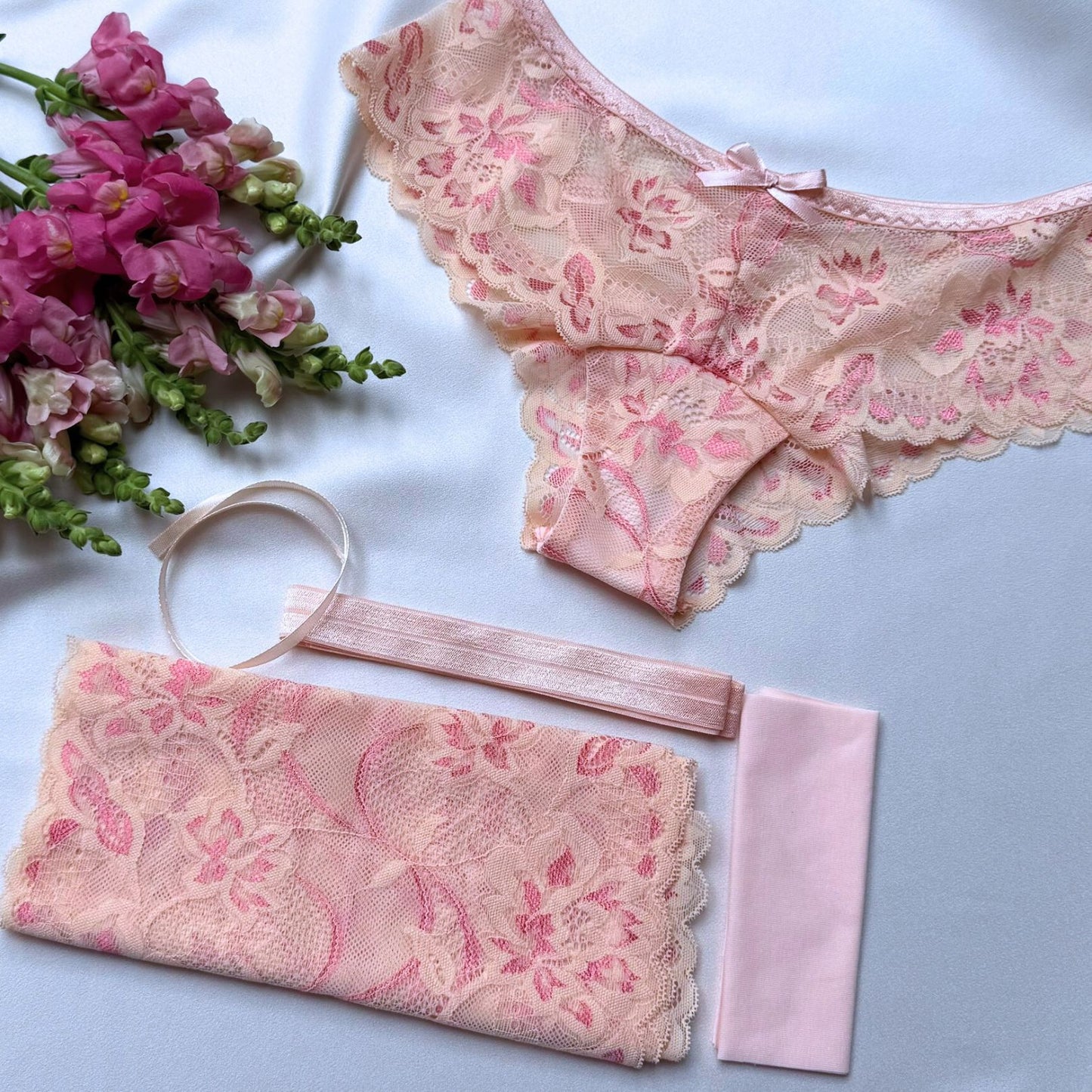 Nicole Panties – DIY-Kit (Peach Bloom)