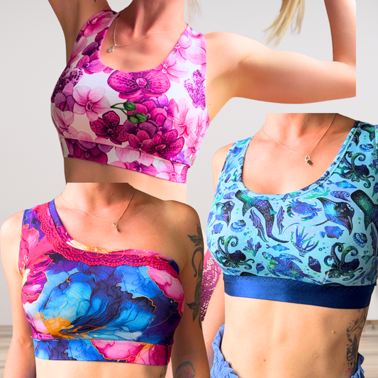 MADISON Bra (3 Styles) — Full Bust Friendly PDF Sewing Pattern (XS–5XL, Cup A–J) | EN + DE