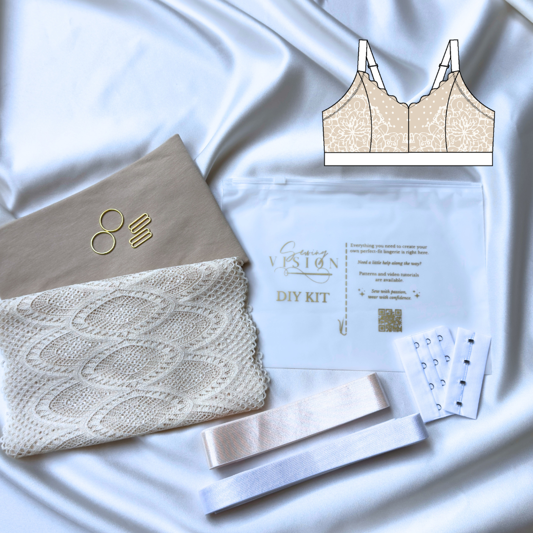 Sarah Bra – DIY Kit (Pearl Bloom)