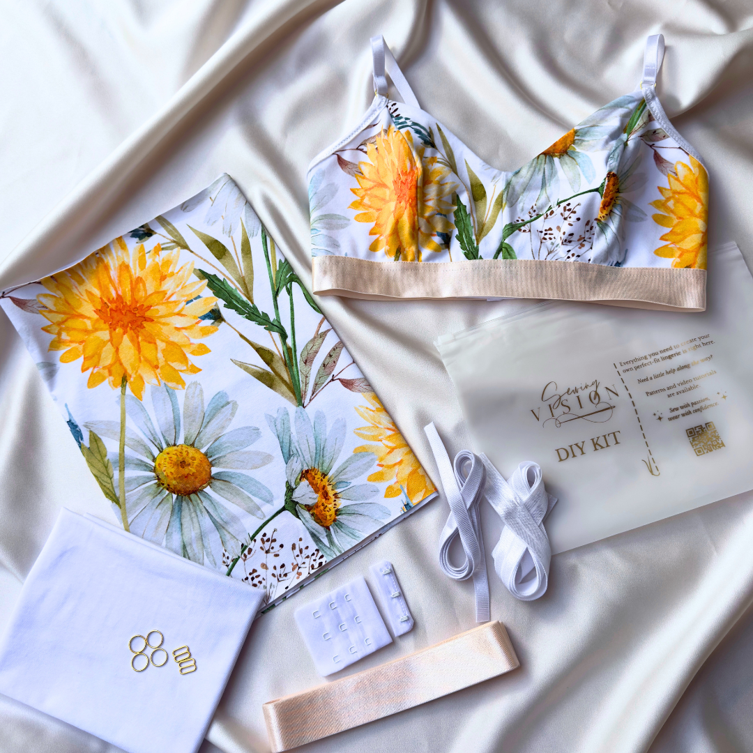 Sophie Bra – DIY-Kit (Sonnenblumengarten)