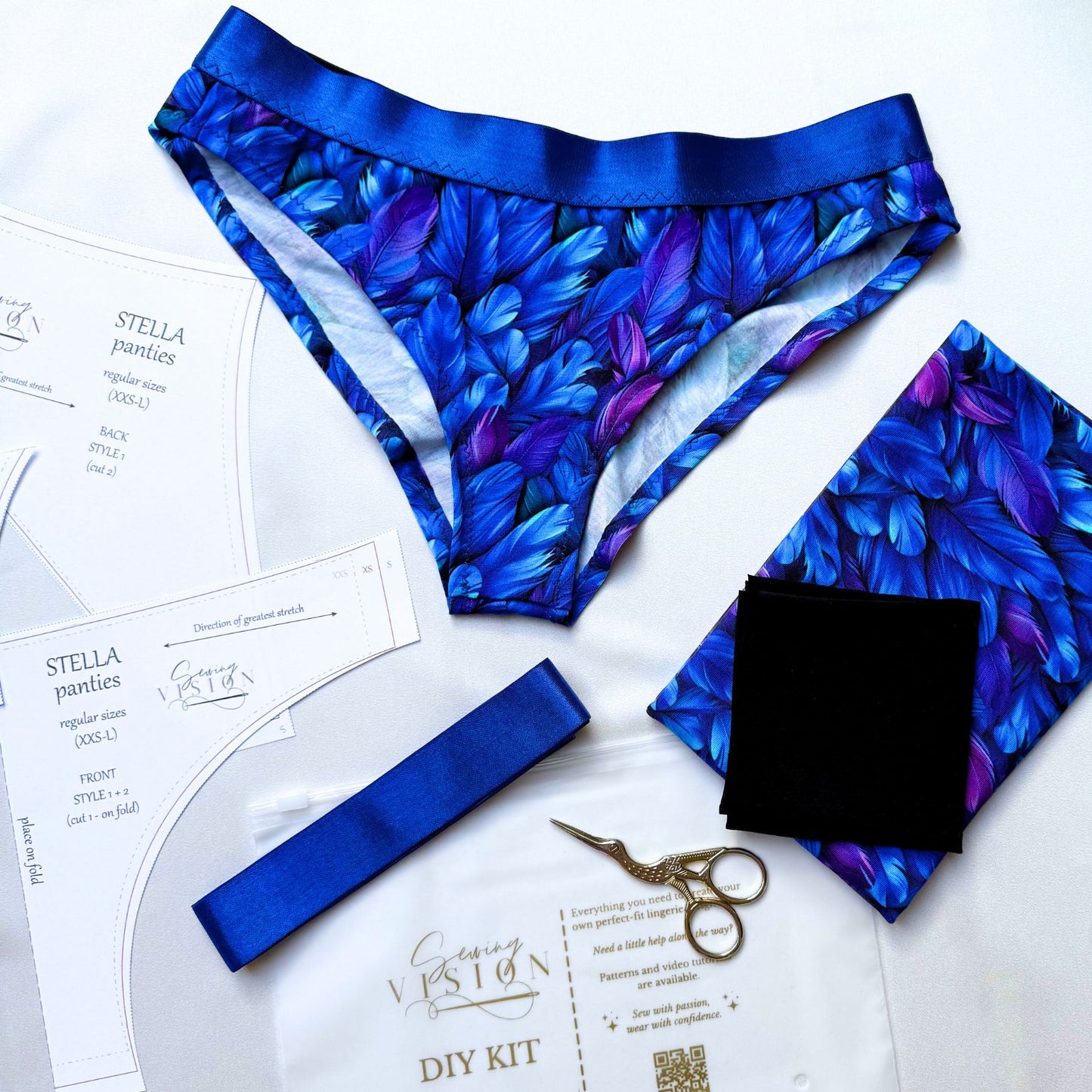 Stella Höschen – DIY-Set (Feder)