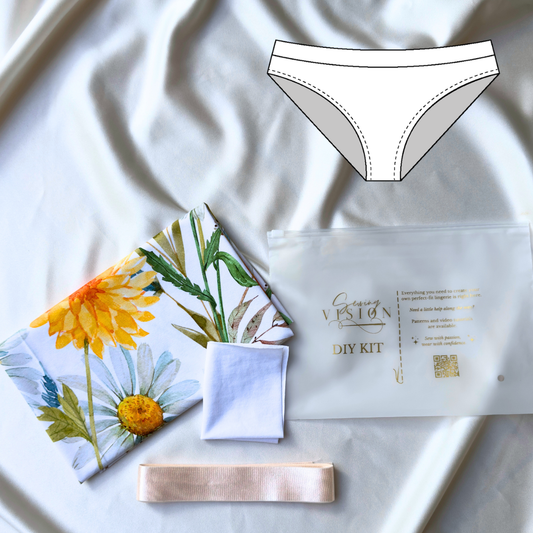 Stella Panties – DIY-Kit (Sonnenblumengarten)